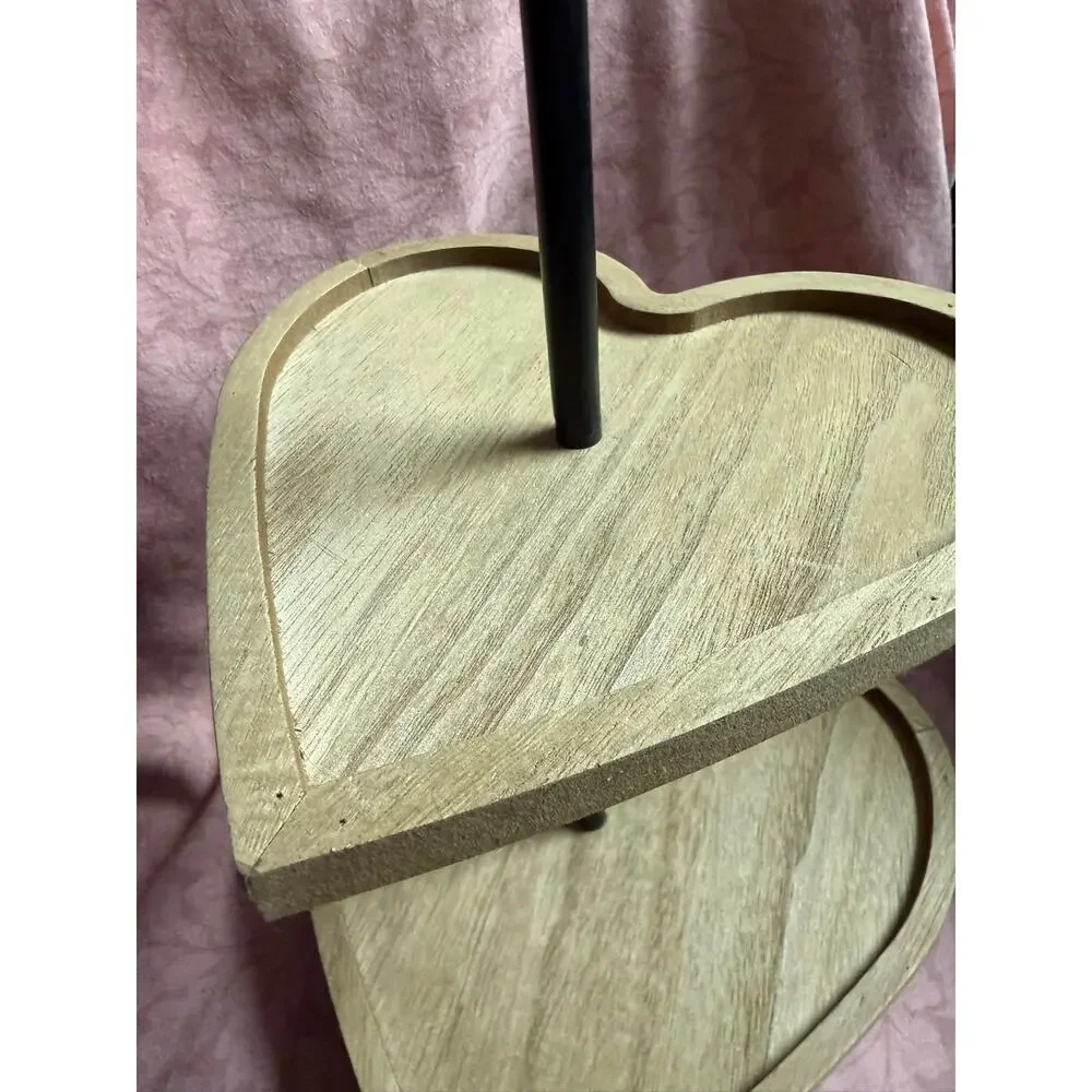 Hobby Lobby Valentine’s Day heart tier wood decor